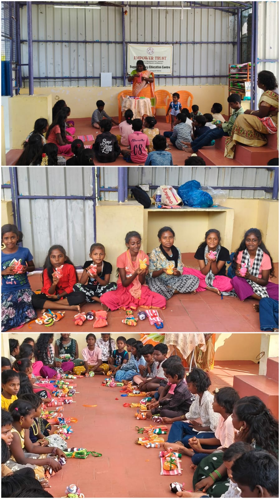 One-Day Handicraft Training Programme for Rural Children